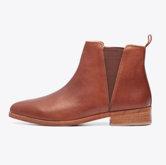 Nisolo Shoes - Nisolo Chelsea Boots in Brandy